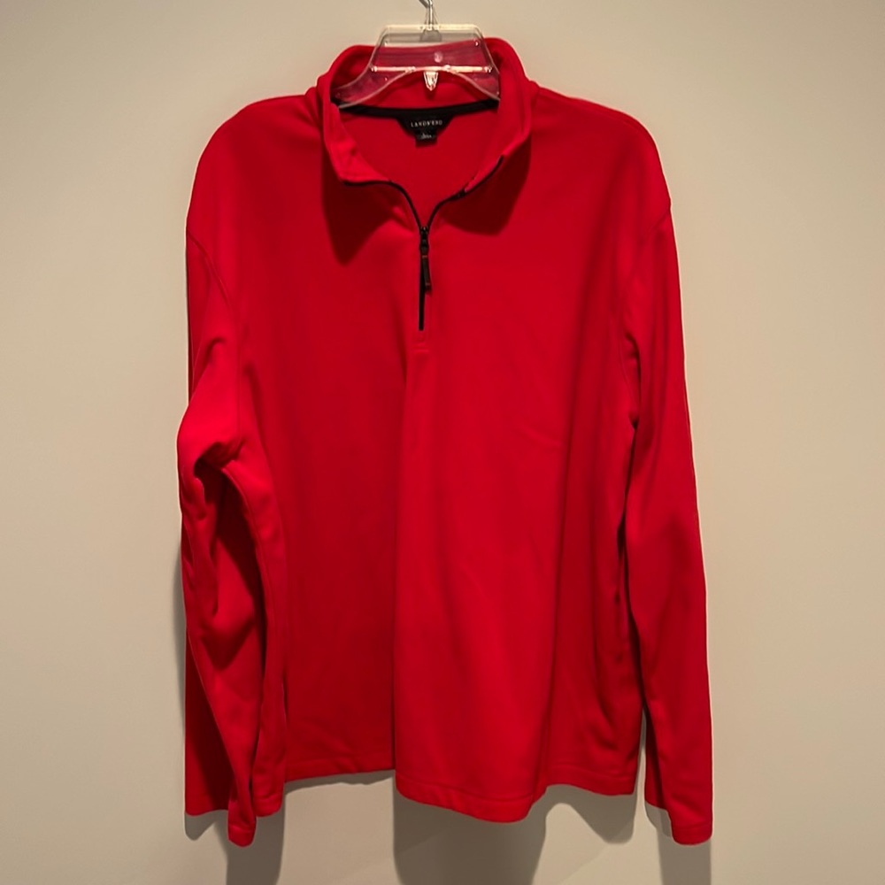 Lands end fleece 1/4 zip